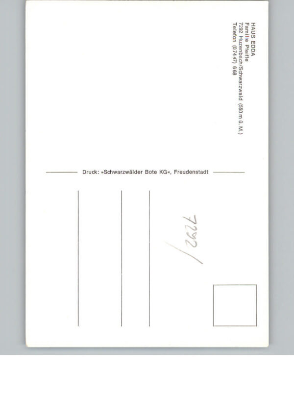 Huzenbach Pension Haus Edda – Bild 2