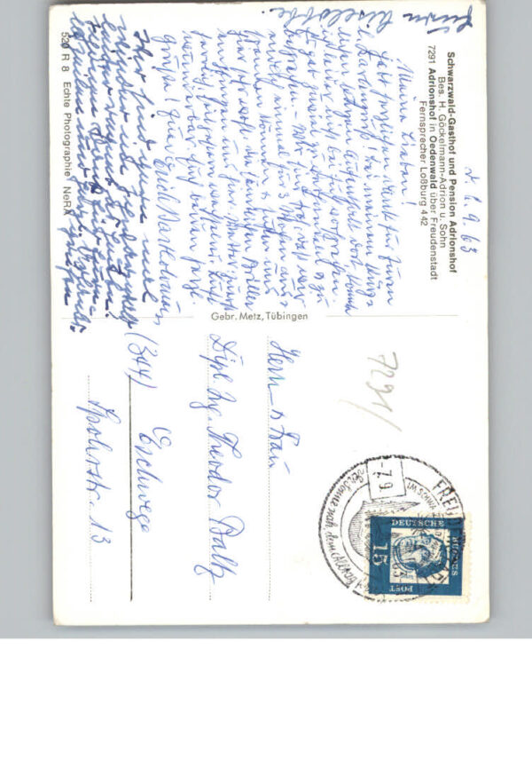 Lossburg Gasthof Pension Adrionshof – Bild 2