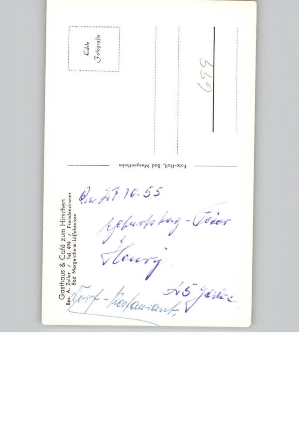 Loeffelstelzen Gasthaus - Cafe Zum Hirschen – Bild 2