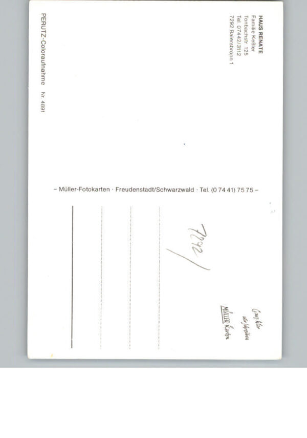 Baiersbronn Schwarzwald Pension Haus Renate – Bild 2