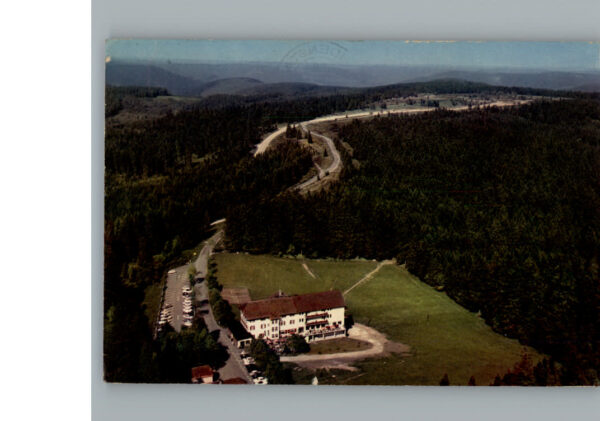 Kniebis Freudenstadt Fliegeraufnahme Hotel Zuflucht