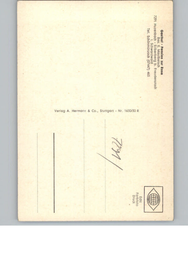 Huzenbach Gasthof Pension Zur Rose – Bild 2