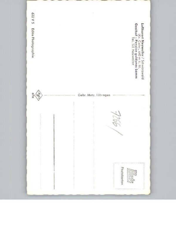 Neuweiler Calw Gasthof Pension Goldenes Lamm – Bild 2