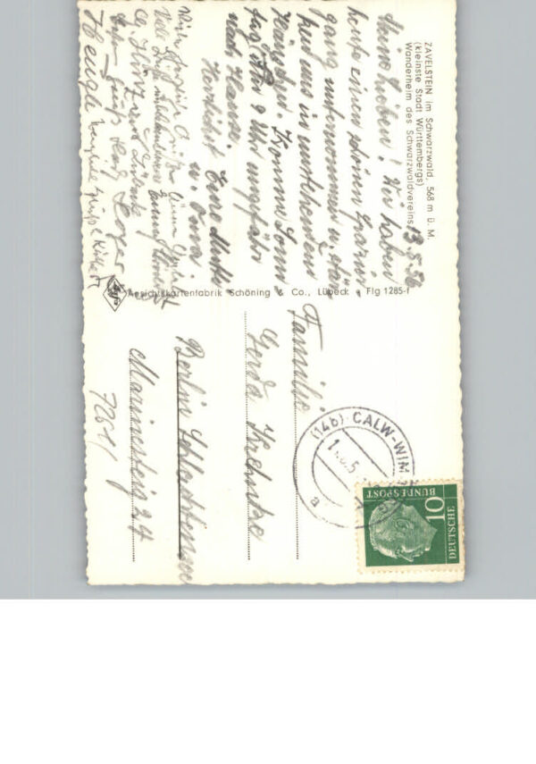 Zavelstein Fliegeraufnahme – Bild 2