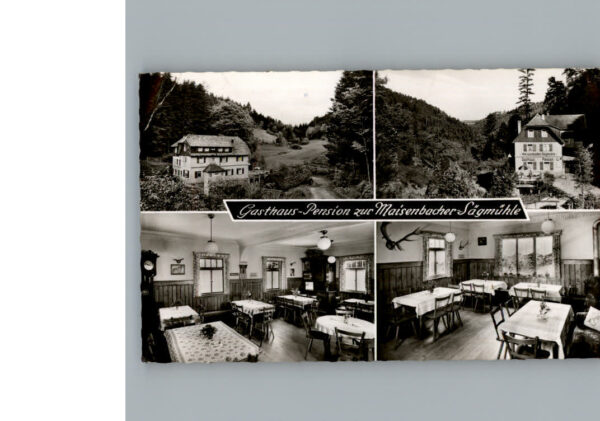 Bad  Liebenzell Gasthaus Pension zur Maisenbacher Saegmuehle