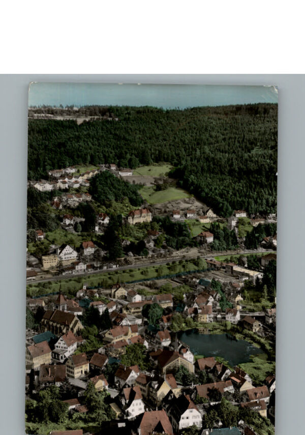 Bad  Liebenzell Fliegeraufnahme