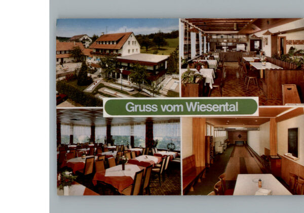 Spesshardt Gasthof Pension Wiesental