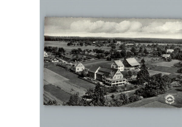 Wart Fliegeraufnahme Pension Haus Schoenblick
