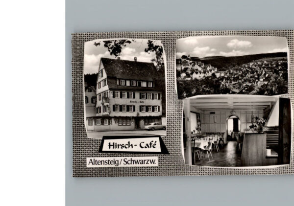 Altensteig Wuerttemberg Hirsch-Cafe