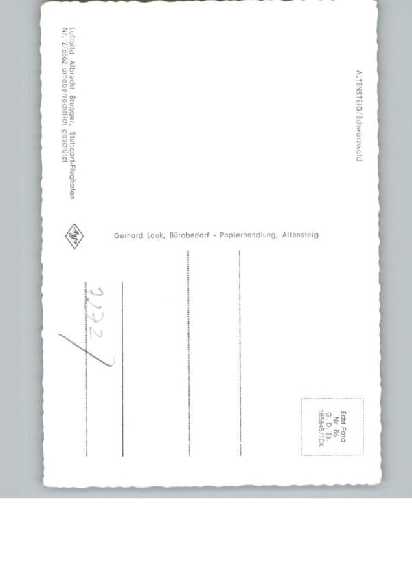 Altensteig Wuerttemberg Fliegeraufnahme – Bild 2