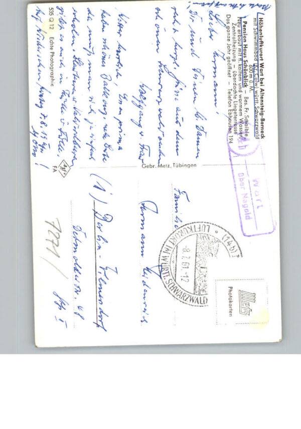 Wart Pension Haus Schoenblick – Bild 2