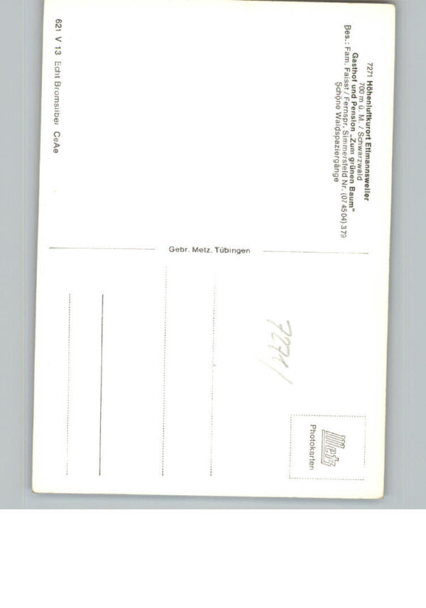 Ettmannsweiler Gasthof Pension Zum gruenen Baum – Bild 2