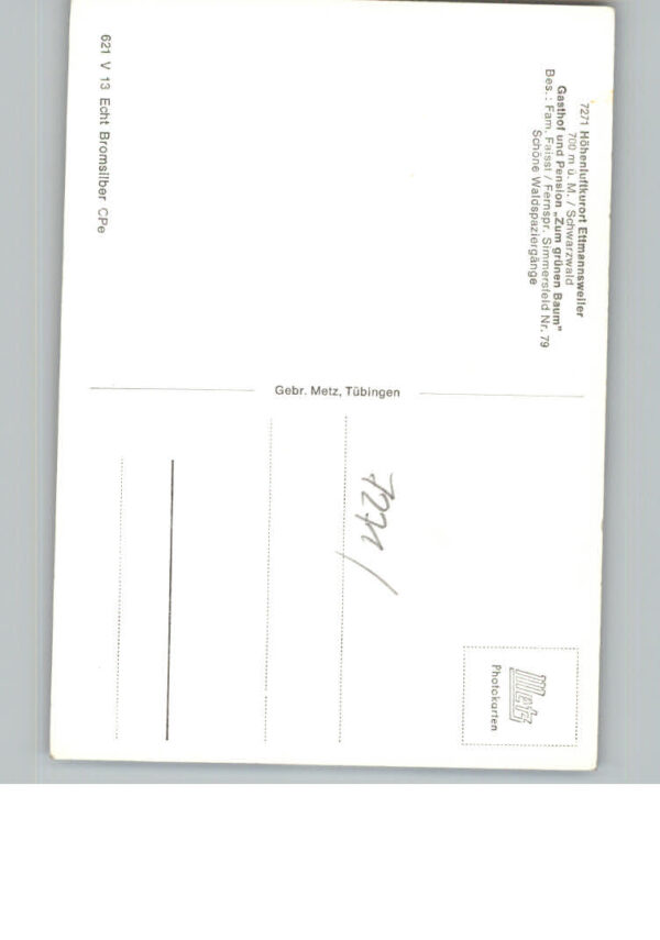 Ettmannsweiler Gasthof Pension Zum gruenen Baum – Bild 2