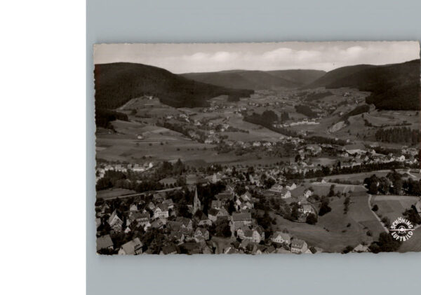 Baiersbronn Schwarzwald Fliegeraufnahme