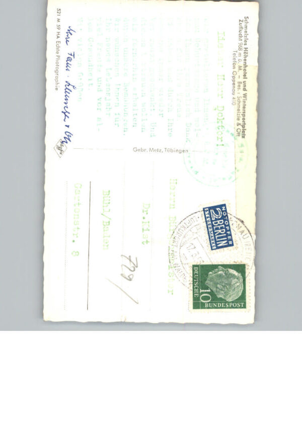 Kniebis Freudenstadt Hotel Zuflucht – Bild 2