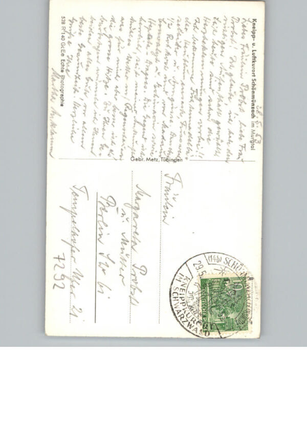 Schoenmuenzach Fliegeraufnahme – Bild 2