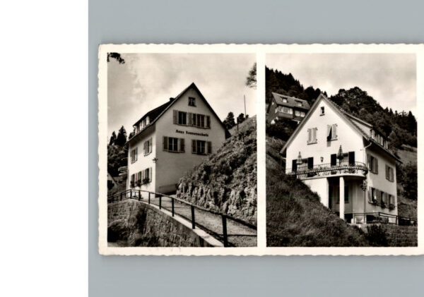 Schoenmuenzach Haus Sonnenschein