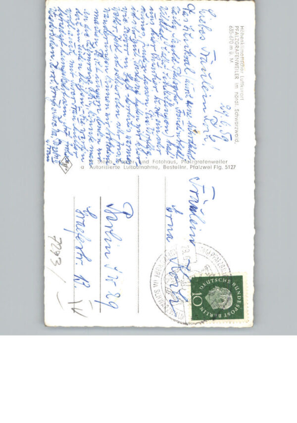 Pfalzgrafenweiler Fliegeraufnahme – Bild 2