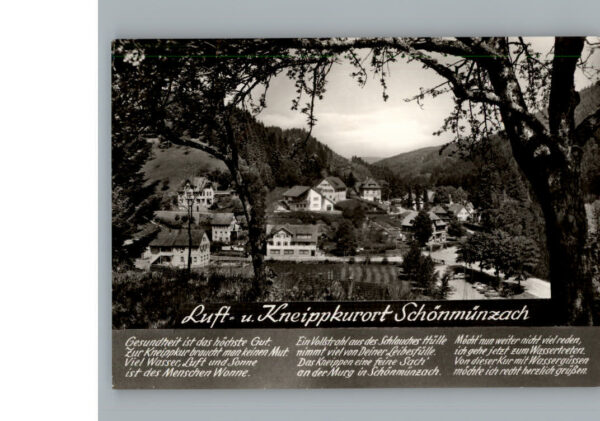 Schoenmuenzach