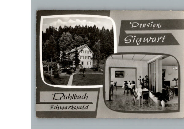 Buhlbach Obertal Pension Sigwart
