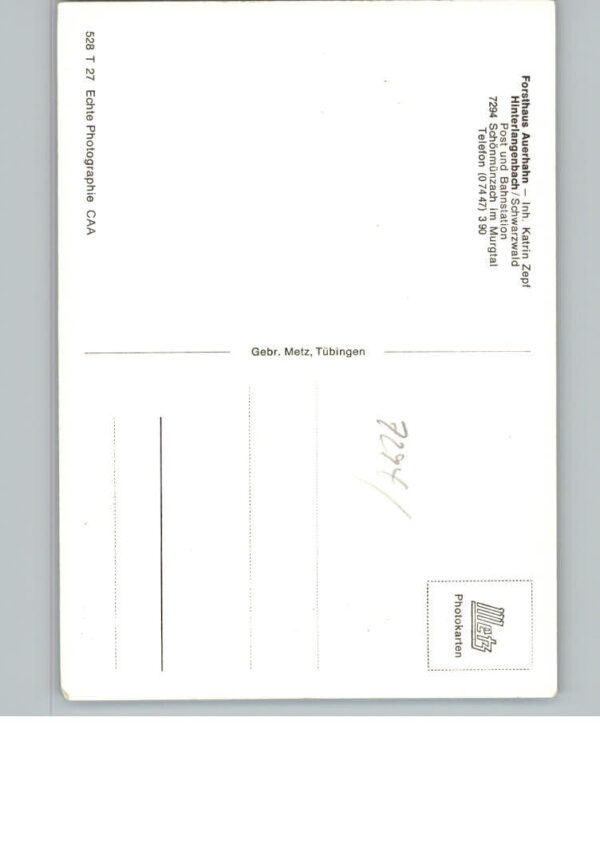 Schoenmuenzach hinterlangenbach – Bild 2
