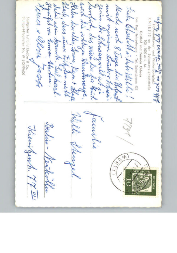 Kniebis Freudenstadt Fliegeraufnahme – Bild 2