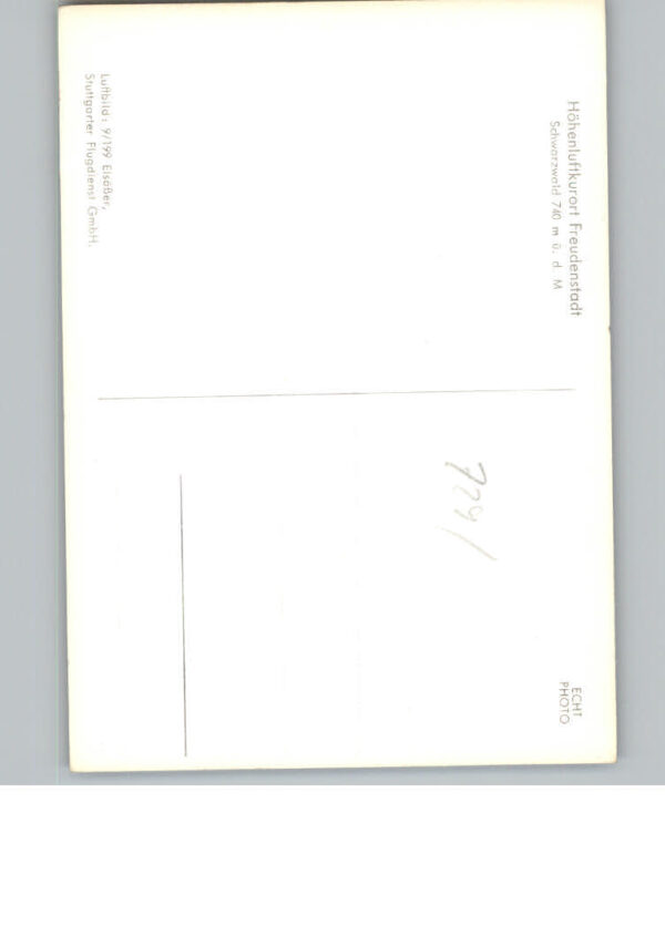 Freudenstadt Fliegeraufnahme – Bild 2