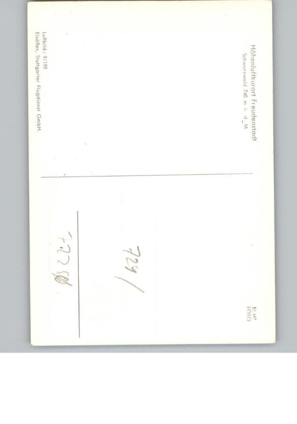 Freudenstadt Fliegeraufnahme – Bild 2