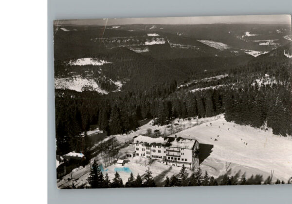 Kniebis Freudenstadt Fliegeraufnahme Hotel Zuflucht