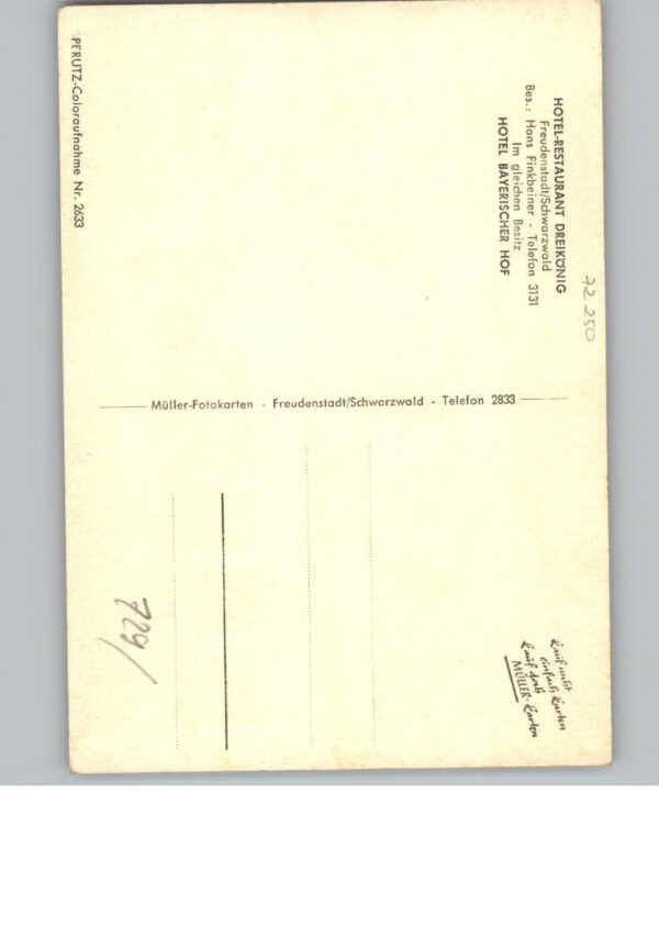 Freudenstadt Hotel Restaurant Dreikoenig – Bild 2