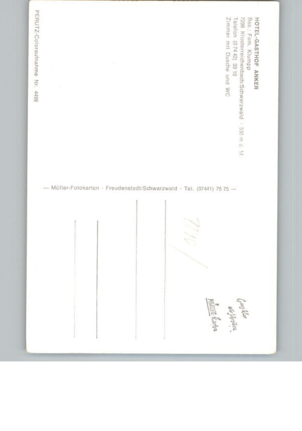 Klosterreichenbach Hotel Gasthof Anker – Bild 2