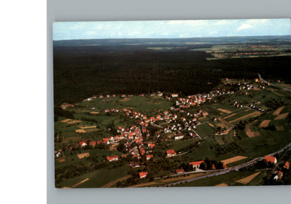 Hallwangen Fliegeraufnahme