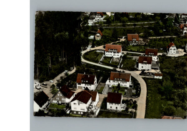 Hallwangen Fliegeraufnahme Cafe, Pension Silberwald