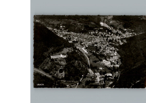 Bad  Urach Fliegeraufnahme