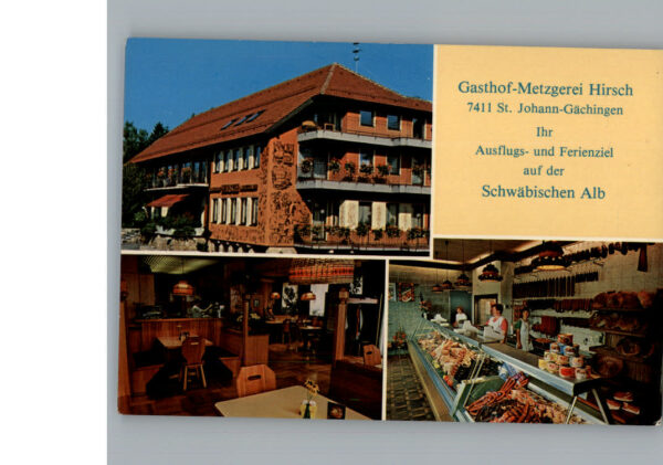 St Johann Wuerttemberg Gasthof Metzgerei Hirsch