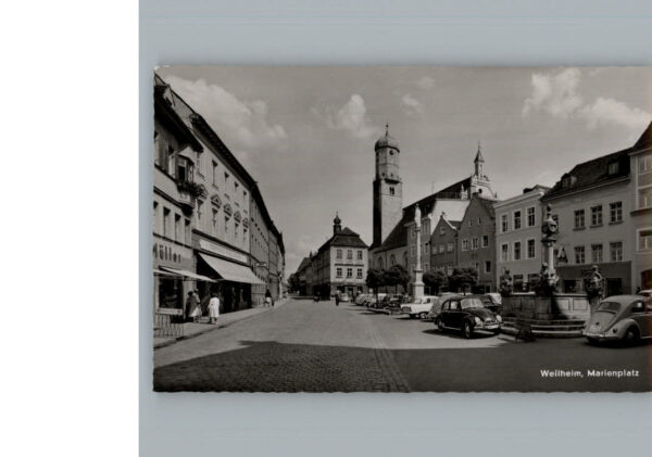Weilheim Oberbayern Marienplatz
