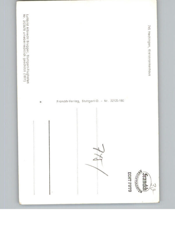 Hechingen Fliegeraufnahme Kreiskrankenhaus – Bild 2