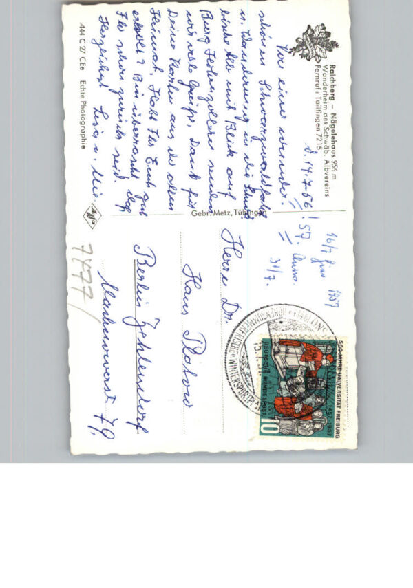 Tailfingen Albstadt Fliegeraufnahme Gasthof Naegele, Raichberg – Bild 2
