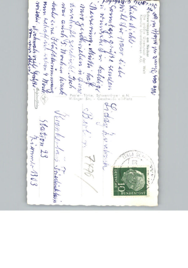Schwenningen Neckar Kienzle Uhrenfabrik AG – Bild 2