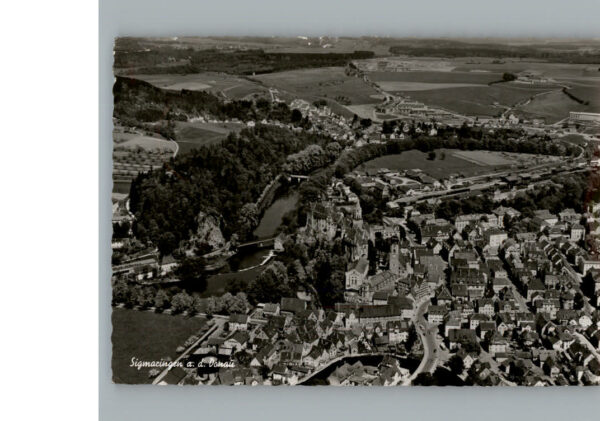 Sigmaringen Fliegeraufnahme