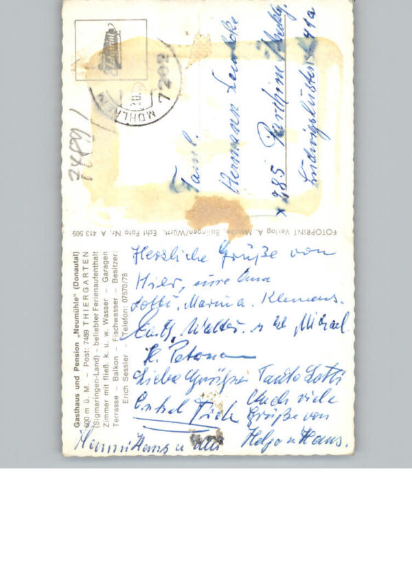 Beuron Donautal Gasthaus Pension Neumuehle – Bild 2