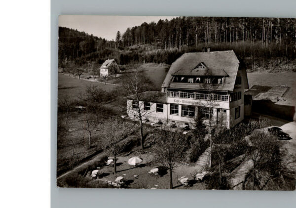 Bad Herrenalb Cafe Pension Waldschloesschen