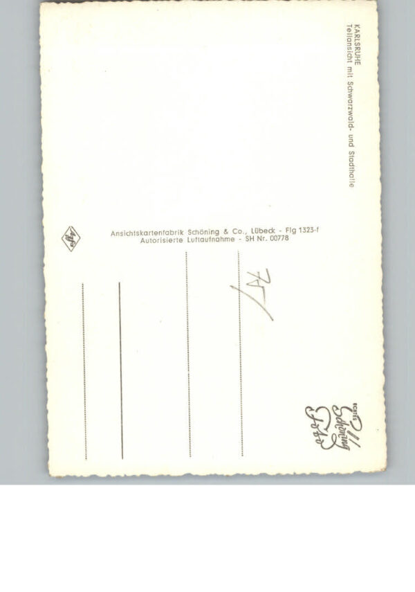 Karlsruhe Baden Fliegeraufnahme – Bild 2