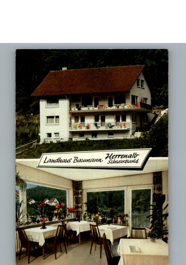 Bad Herrenalb Pension Landhaus Baumann