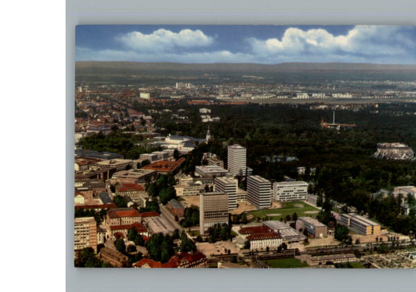 Karlsruhe Baden Fliegeraufnahme