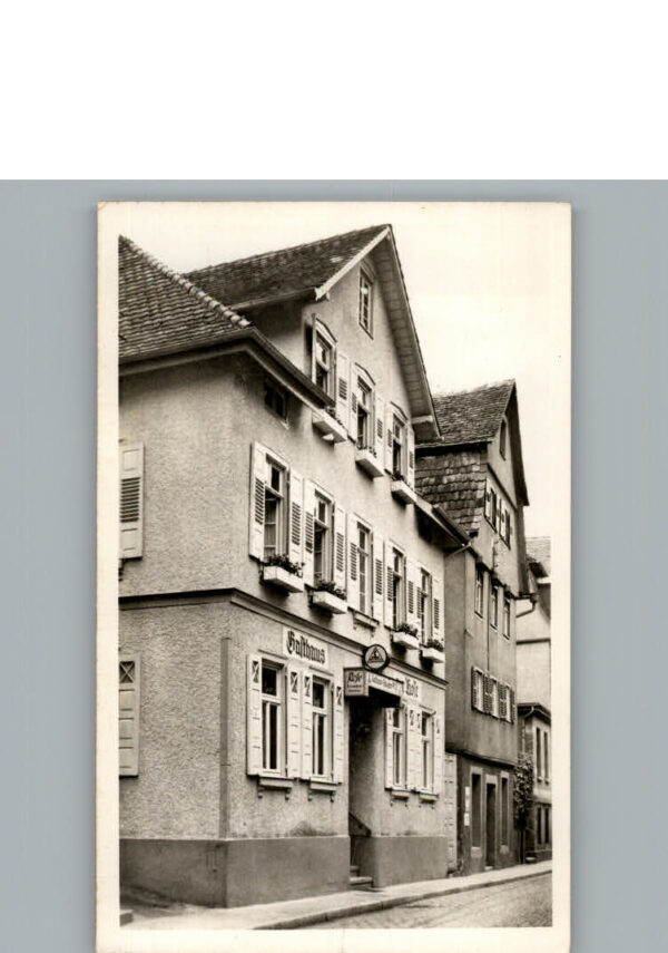 Neuenbuerg Enz Gasthaus Pension zur Rose