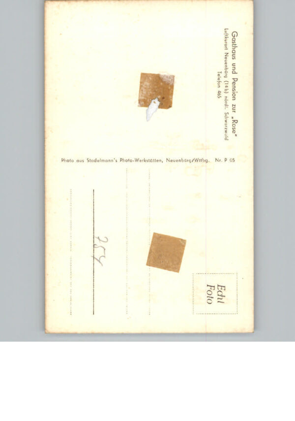 Neuenbuerg Enz Gasthaus Pension zur Rose – Bild 2