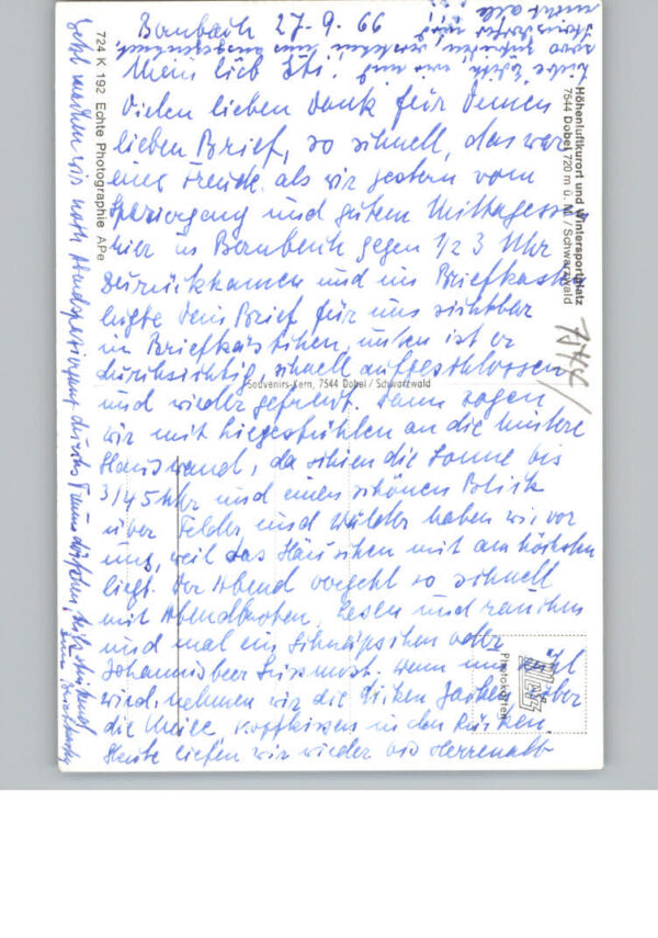 Dobel Schwarzwald Hotel Post Hotel Funk – Bild 2
