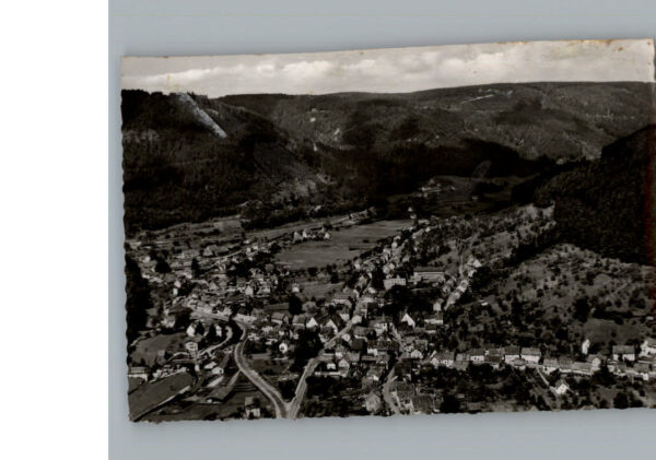 Calmbach Enz Fliegeraufnahme