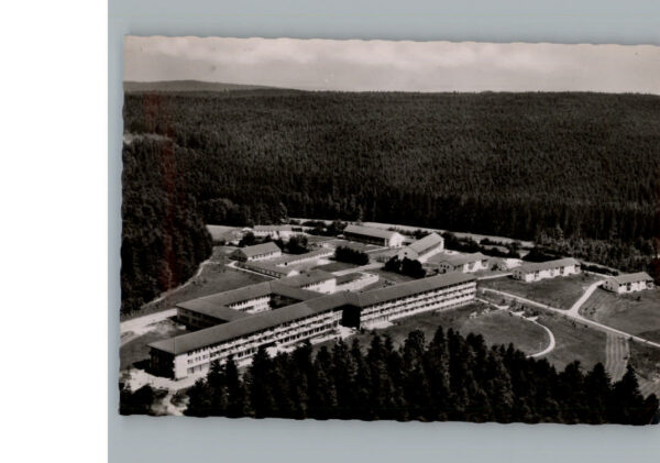 Schoemberg Schwarzwald Fliegeraufnahme Schwarzwald-Sanatorium